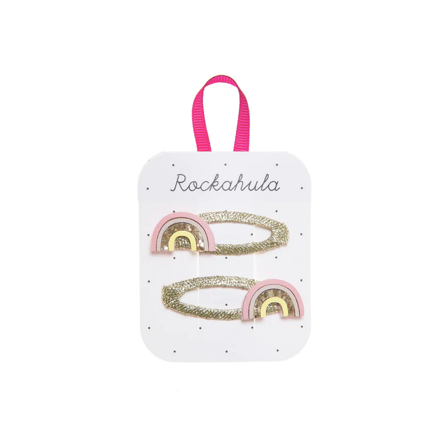 Clips per Capelli - Arcobaleno Magico