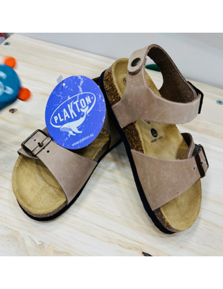 Plakton - Sandali Junior - Taupe Plakton - Sandali Junior - Taupe