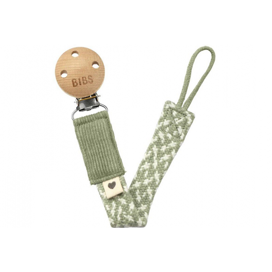 Portaciucciotto BIBS Braid Ivory/Sage