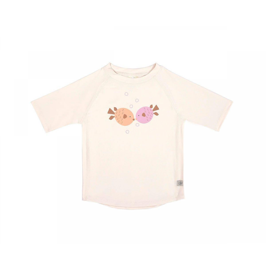 T-Shirt UV 50+ Manica Corta - Fish Milky