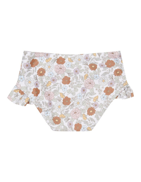 Costume con volant bimba Vintage Little Flower