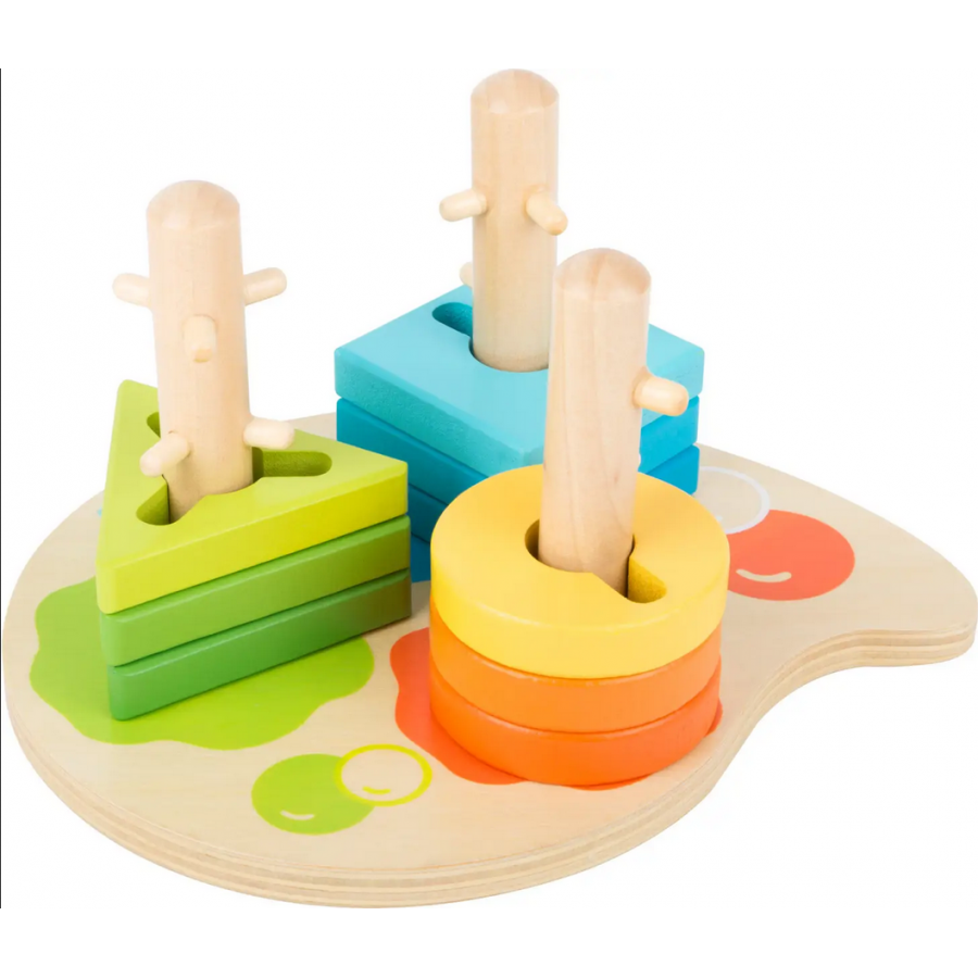 Gioco motricità ad incastro - Forme e colori 2
