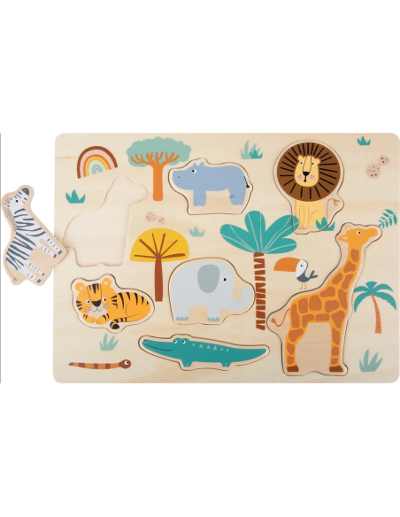 Puzzle ad incastro "Safari"