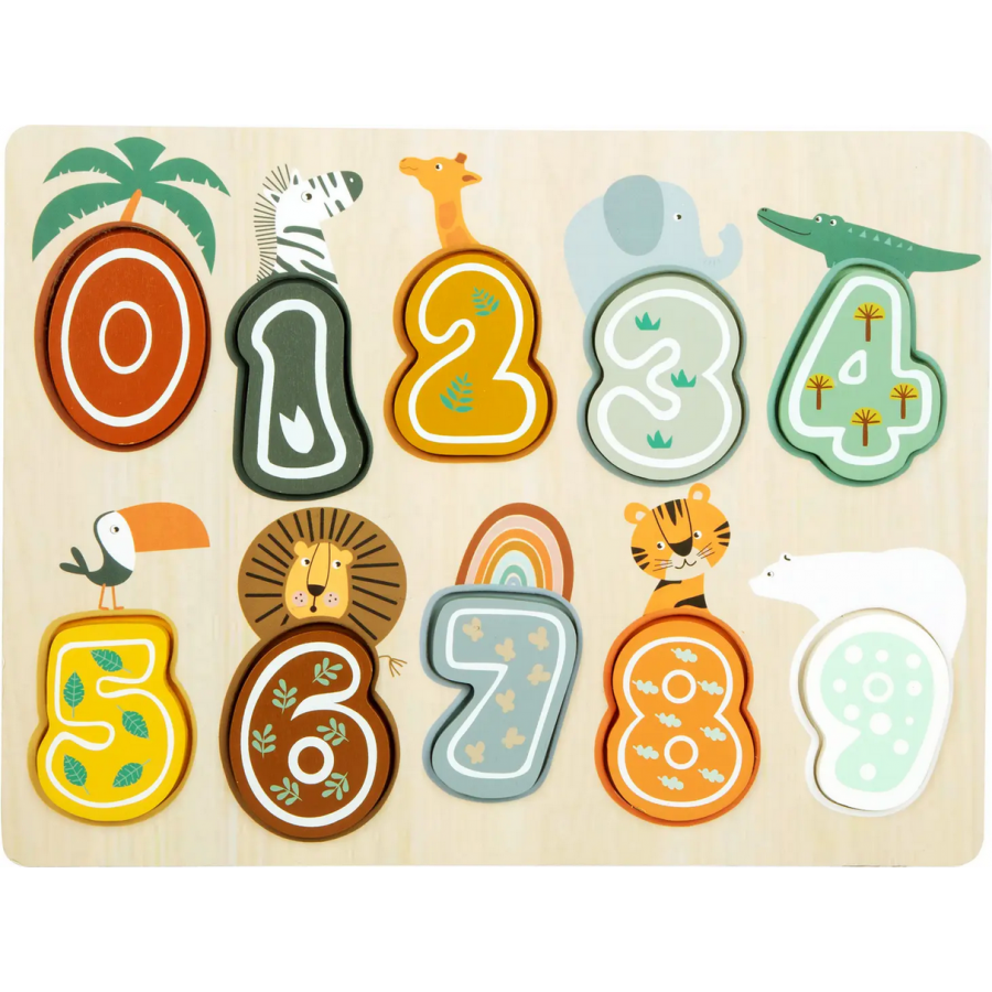 Puzzle Numeri "Safari"