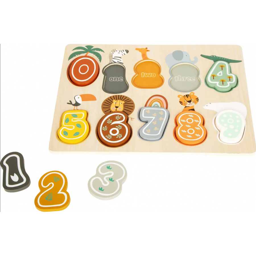 Puzzle Numeri "Safari" 2