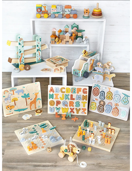 Puzzle Numeri "Safari"