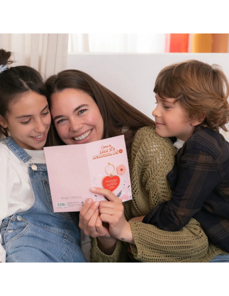 Biglietto con portachiavi – Come te non c'è nessuno, sei la mamma numero uno