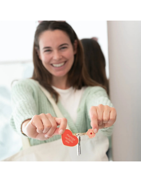 Biglietto con portachiavi – Come te non c'è nessuno, sei la mamma numero uno