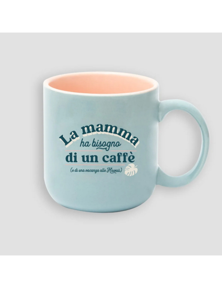 Set calice da vino + sottobicchiere + tazza - Per le mamme che sono più belle del weekend