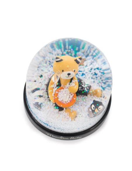 Palla di neve Gatto Les Moustaches