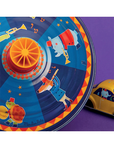 Trottola grande in metallo - Banda musicale