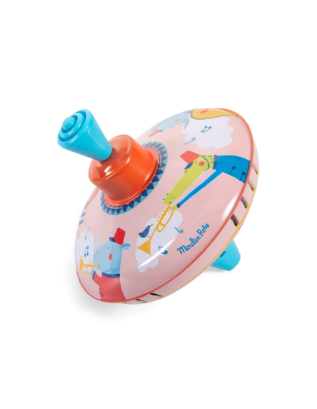 Trottola piccola in metallo - La banda musicale