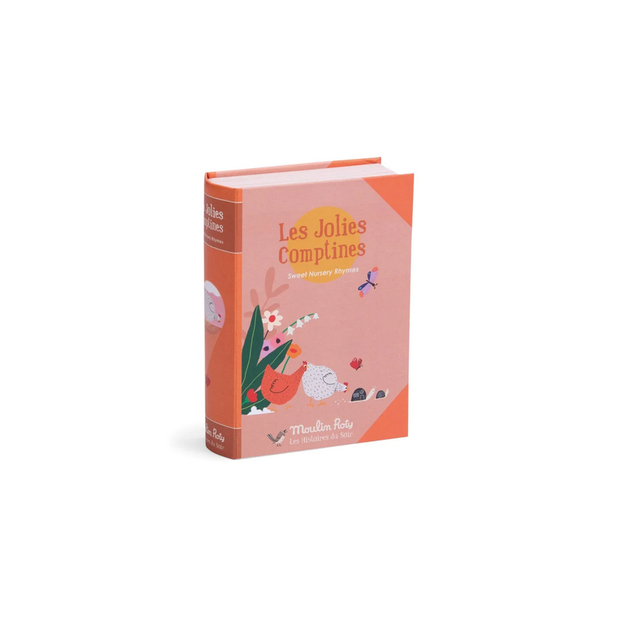 Cofanetto con lampada proiettore storie della buona notte - Filastrocche Les Jolies Comptines
