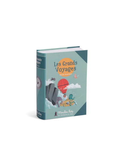 Cofanetto con lampada proiettore storie della buona notte - Filastrocche Les Grandes Voyages