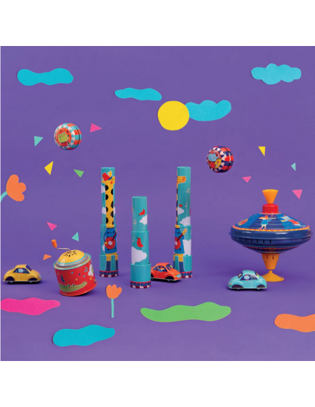 Macchina a frizione in metallo - blu