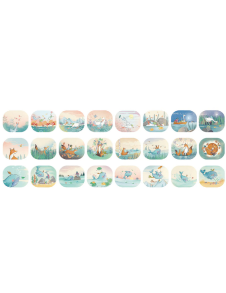 Scatola 3 dischi per lampada proietta storie - Le Voyage d'Olga