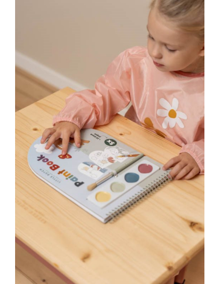 Grembiulino per lavoretti Flowers&Butterfly