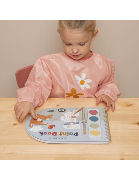 Grembiulino per lavoretti Flowers&Butterfly