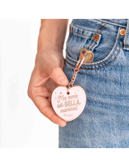 Portachiavi - Ma come sei bella, mamma!