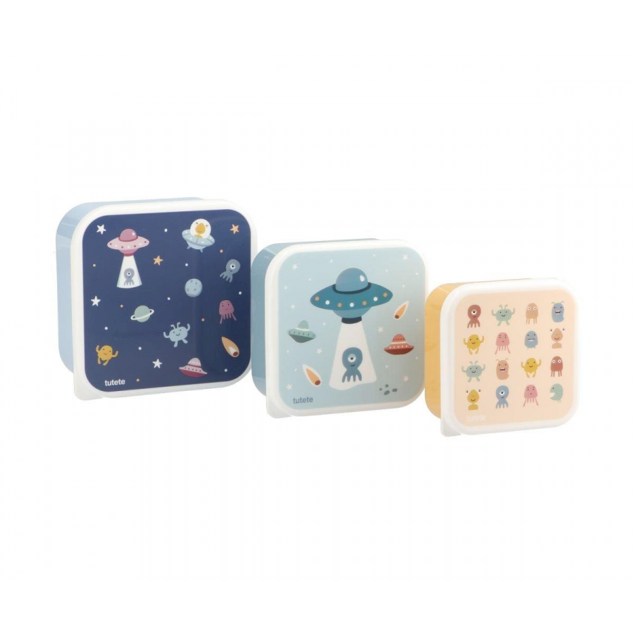 Set di 3 Scatoline Snack The Martians