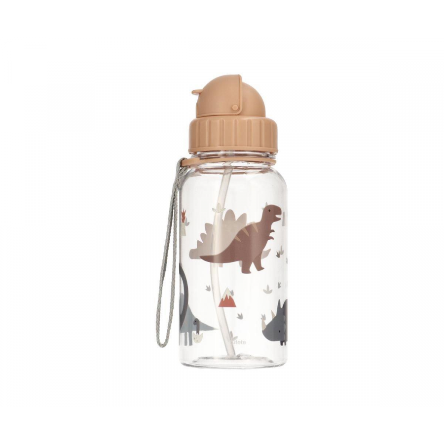 Borraccia Plastica con cannuccia - Dinos World