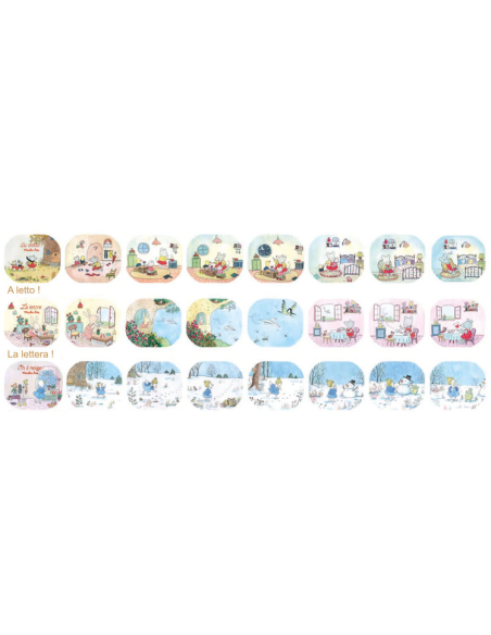 Lampada proietta storie della buonanotte - La Grande Famille