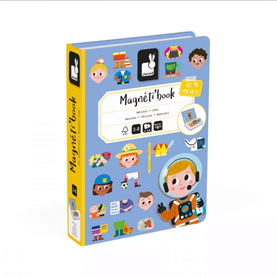 Magnéti'Book Libro magnetico - MESTIERI
