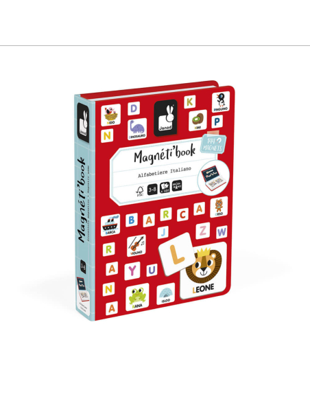MagnetiBook Libro magnetico ALFABETO ITALIANO