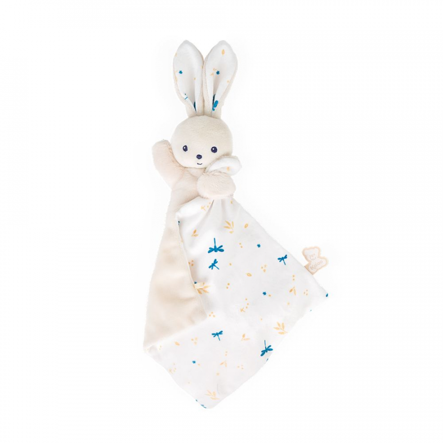 Dou Dou Orsetto morbido con copertina Bianco con Libellule 2