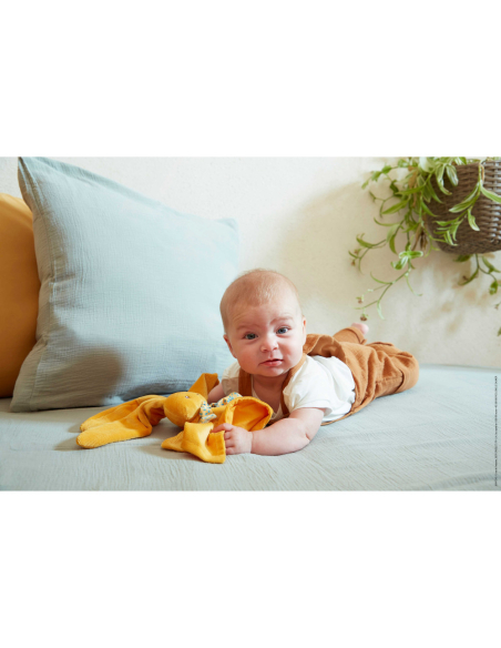 Dou Dou CONIGLIETTO OCRA con elegante scatola