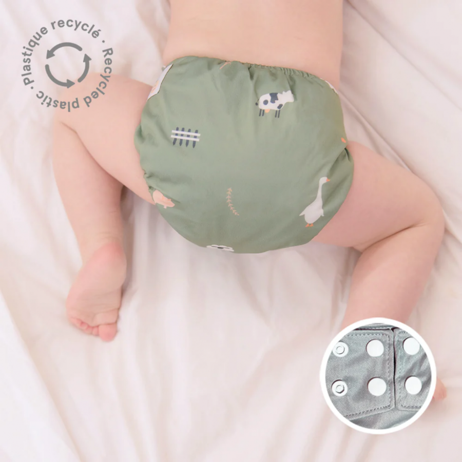 Pannolino lavabile Pocket - Fattoria- LPO ECO