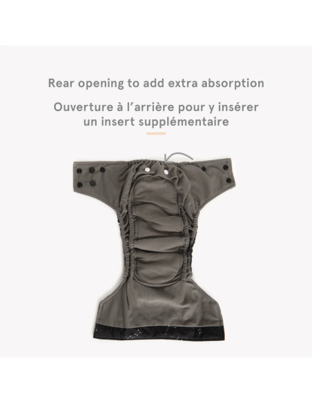 Pannolino lavabile AIO (all in one) - Pesche LPO ECO