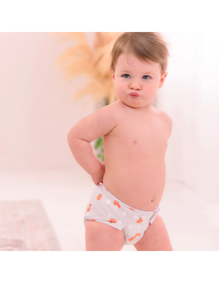 Pannolino lavabile AIO (all in one) - Pesche LPO ECO