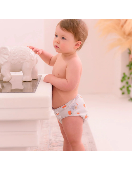 Pannolino lavabile AIO (all in one) - Pesche LPO ECO