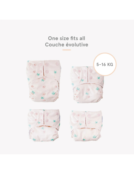 Pannolino lavabile Pocket - Cube- LPO ECO