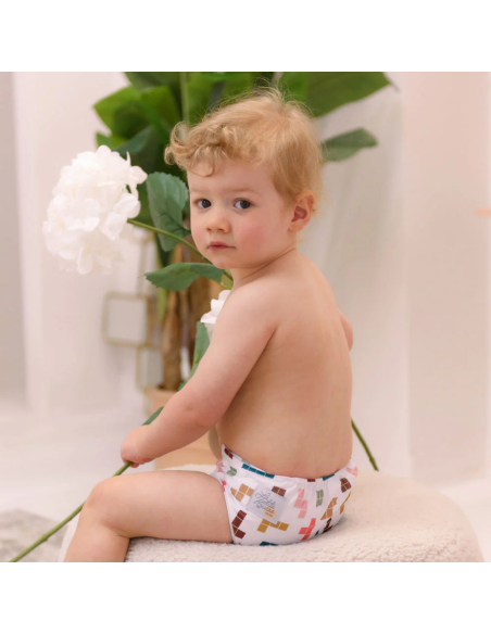 Pannolino lavabile Pocket - Cube- LPO ECO