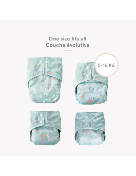 Pannolino lavabile AIO (all in one) - CubeLPO ECO