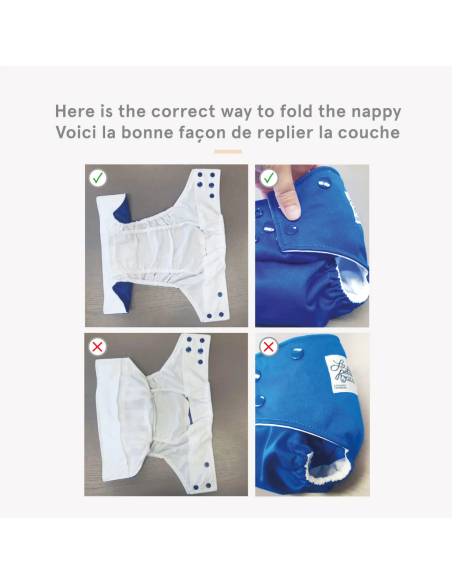 Pannolino lavabile Pocket - Happy Flowers- LPO ECO