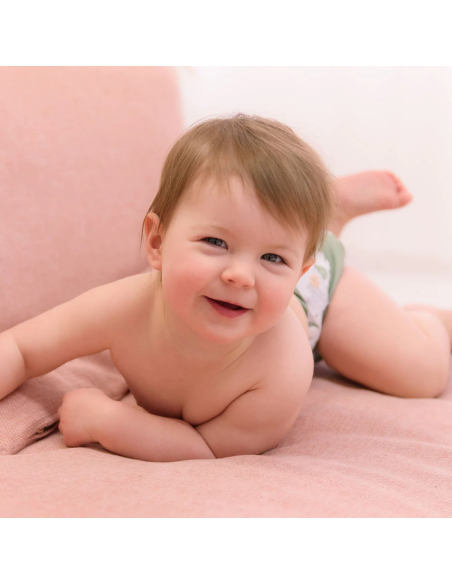 Pannolino lavabile Pocket - Happy Flowers- LPO ECO