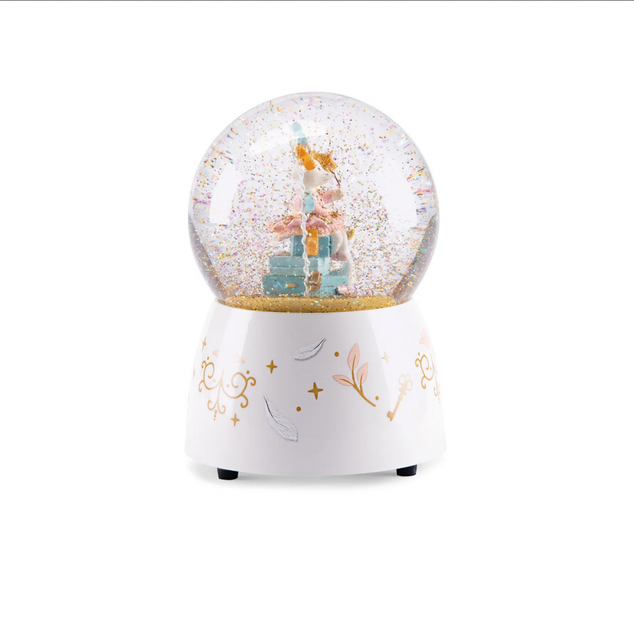 Palla di neve musicale Topina ballerina