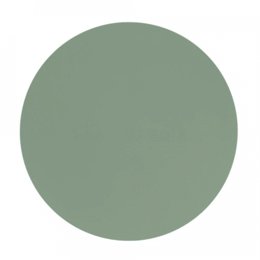 Tovaglietta Silicone Round Sage 2