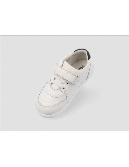 Bobux - I Walk Comet - White + Navy Bobux - I Walk Comet - White + Navy
