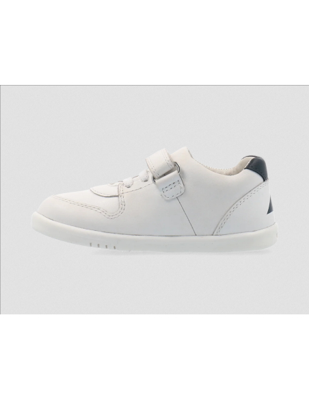 Bobux - I Walk Comet - White + Navy Bobux - I Walk Comet - White + Navy