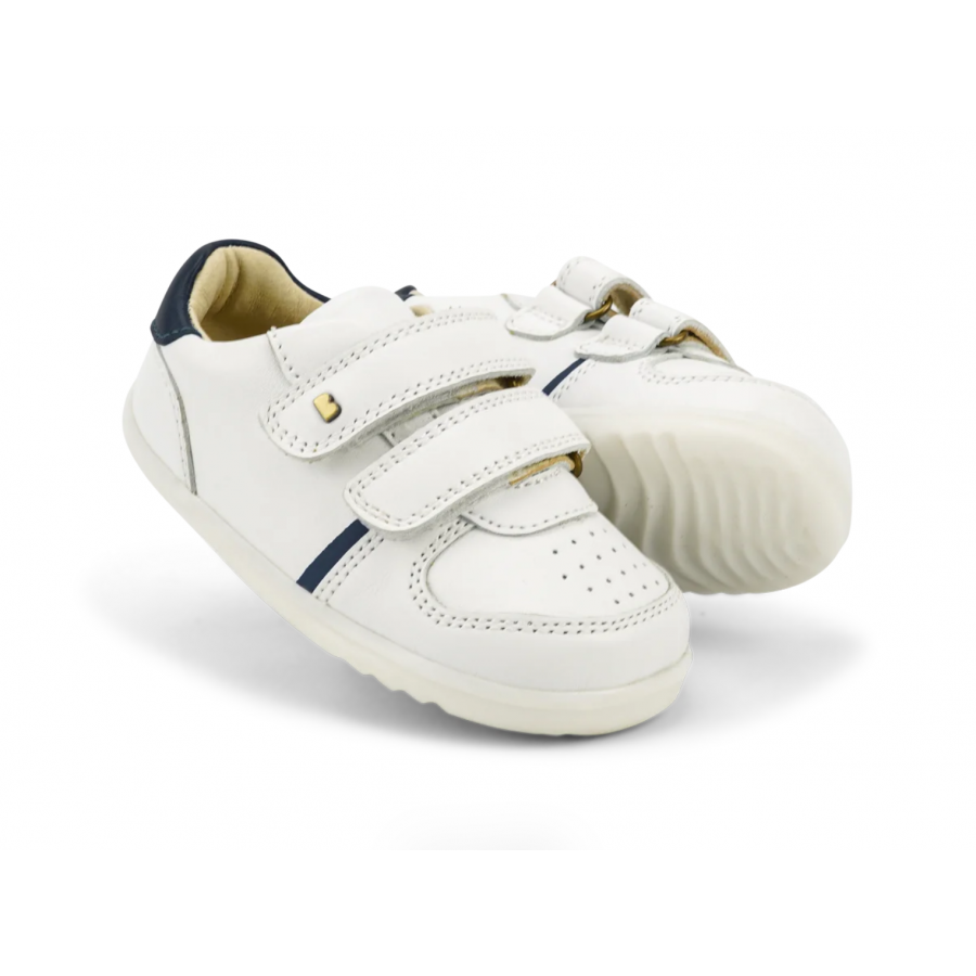 Step Up Riley Bianco + Navy