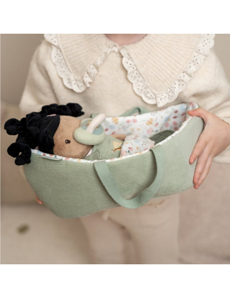 Bambola di stoffa baby doll rosa little dutch