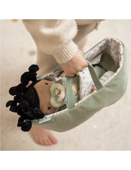 Bambola di stoffa baby doll rosa little dutch