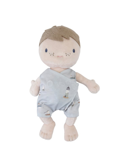 Bambola di stoffa baby doll rosa little dutch