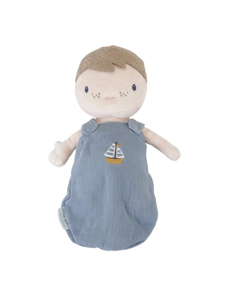 Bambola di stoffa baby doll rosa little dutch