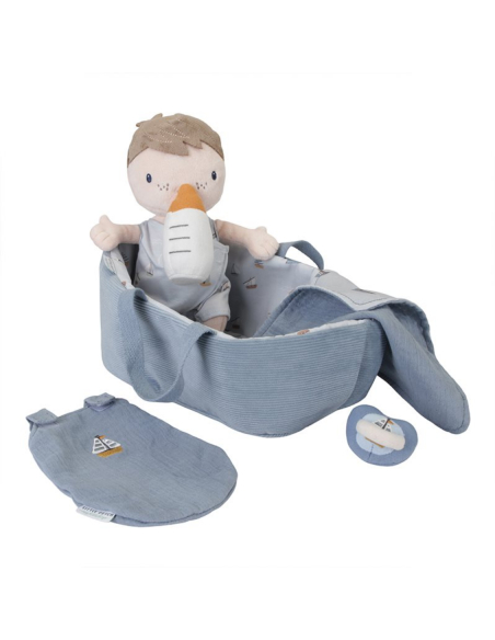 Bambola di stoffa baby doll rosa little dutch