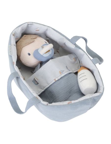 Bambola di stoffa baby doll rosa little dutch